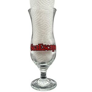 Sea Escape Cruise Ship Souvenir Glass, Novelty Collectible Barware
